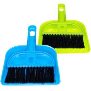 SURJDE Ensemble de balais et de poinçons, pinceau à poussière et poiges à poussière Petit ensemble, brosse à main, balai à mains, balais 2)