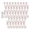 thumbnail image 2 of New Christmas Hook Metal Hook Christmas Christmas Tree S Hook Christmas Stocking S Hook Clear String for Handbag Display Stand Extra Large S Hooks for Ladders Bedroom Organization Ceiling Tile Hooks, 2 of 3
