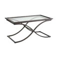thumbnail image 1 of SEI Furniture Vogue Black Coffee Table with Glass Top, 1 of 3