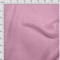 thumbnail image 3 of oneOone Georgette Viscose Fabric Honeycomb & Dotted Floral Block Print Fabric BTY 42 Inch Wide, 3 of 4