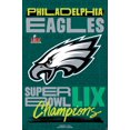 thumbnail image 1 of Logo de l'équipe NFL Philadelphia Eagles - Super Bowl LIX, 1 of 4