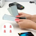 thumbnail image 1 of Finger Flexible Rubber Fingers Tip Pads for Counting Sorting Writing Collating Tasks and Sports Games Durable Reusable Protective Grips in Assorted Sizes, 1 of 5