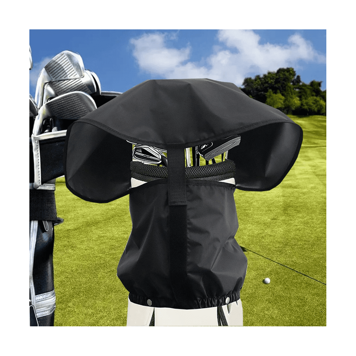 golf bag rain cover canada Waterproof and Dust Covers this cover attaches easily to any brand of bag via Velcro straps Golf Bag Rain Cover Waterproof