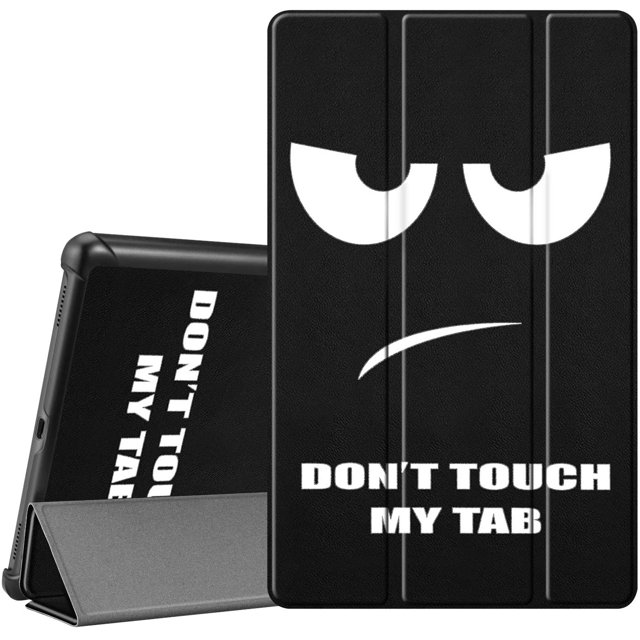 Case for Samsung Galaxy Tab A 10.1 T510 / T515 2019 - Ultra Slim Superlight Synthetic Leather Protective Case with Stand Function for Samsung Galaxy Tab A 10.1 Inch 2019 Tablet, EYE