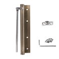 thumbnail image 1 of Ensemble de Fermeture Automatique de Porte en Acier Inoxydable de Haute Qualité Angle d'Ouverture 150°, Réglable, avec Bras de Levier et Vis, 1 of 1