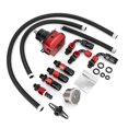 thumbnail image 3 of Akozon Régulateur de Pression de Carburant Réglable Universel Voiture en Acier Inoxydable 304 Kit Régulateur de Pression de Carburant avec Jauge 100PSI pour Voiture, 3 of 8