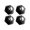 D, variant on Self Caster Wheels Stainless Steel 360° Swivel Universal Wheel Small Swivel Casters For Coffee Machine Air Fryer And Microwave Drill Sticky Roller 4PCS