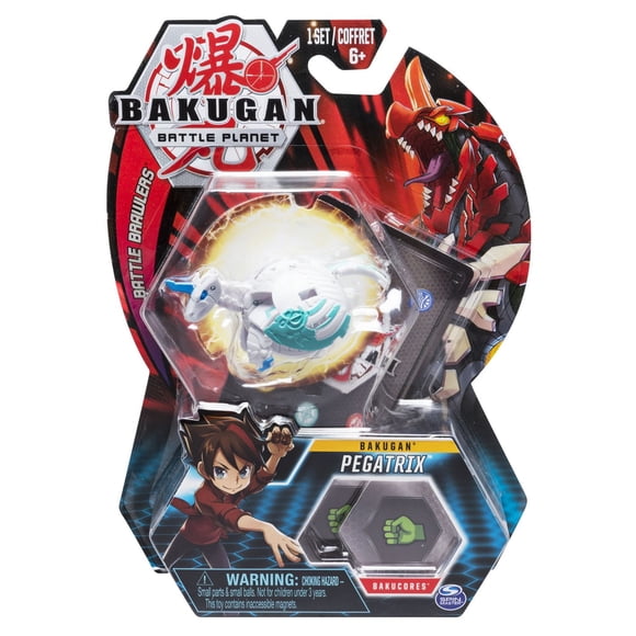 Bakugan, Pegatrix, Créature transformable à collectionner de 5 cm, à partir de 6 ans