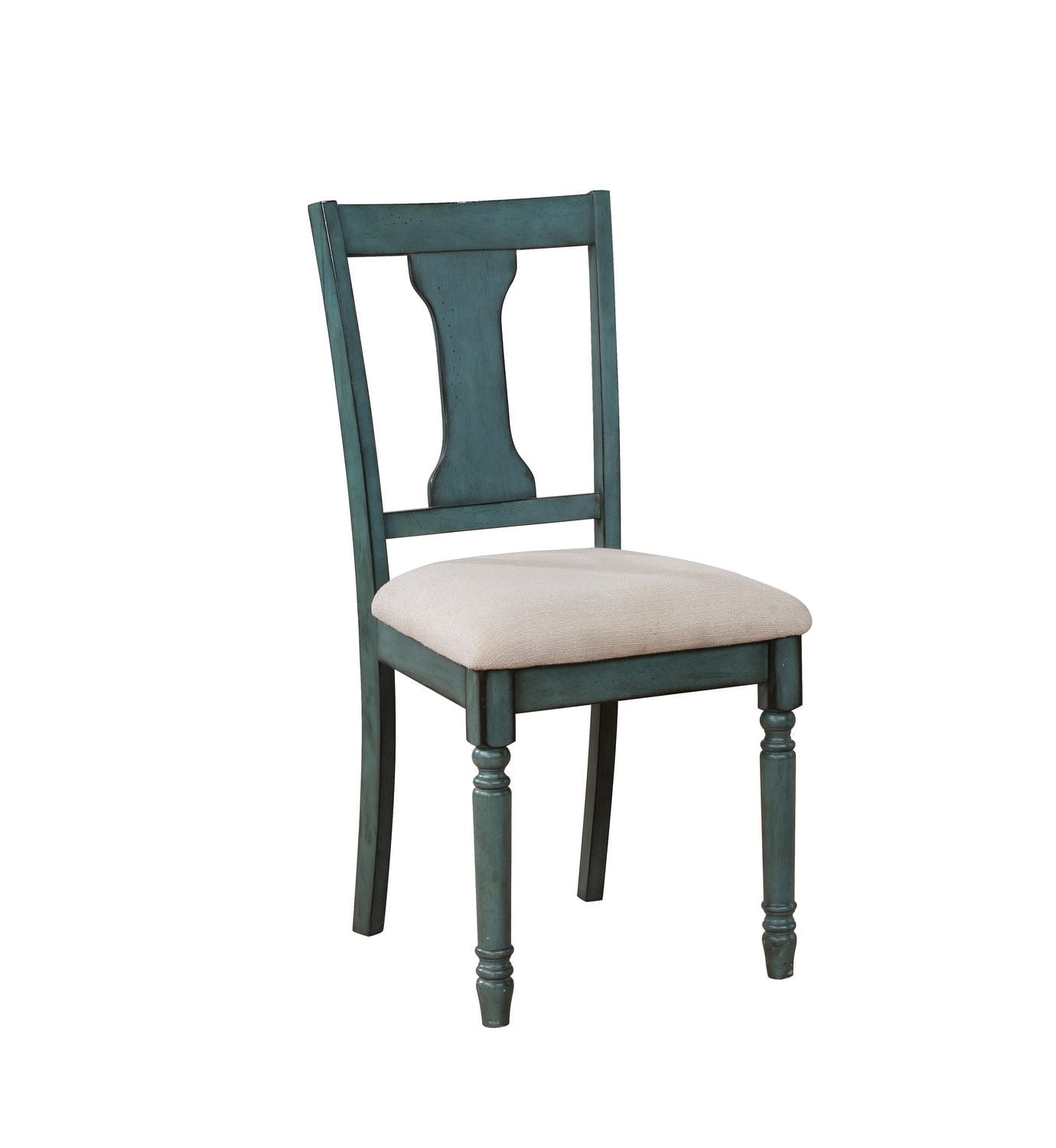 Chaise d'appoint Weston, Sarcelle (Ensemble de 2)