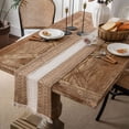 thumbnail image 1 of Wzzjkit Table Runner, Boho Table Runner Tablecloth with Fringe for Kitchen Home and Meal Wedding Decor, Table Runners, 1 of 7