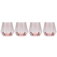 thumbnail image 1 of Luv by Betsey Johnson 16oz Whisky Glass Set of 4, 1 of 4