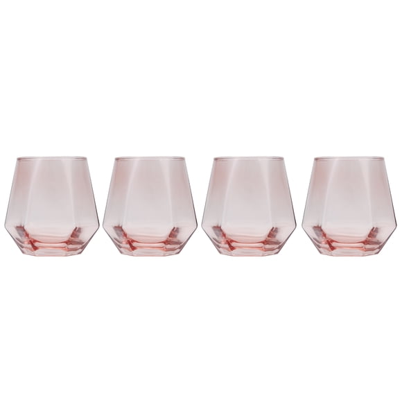 Luv by Betsey Johnson 16oz Whisky Glass Set of 4