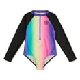 thumbnail image 4 of Justice Girls' Long-Sleeve One Piece Rashguard, 4 of 4