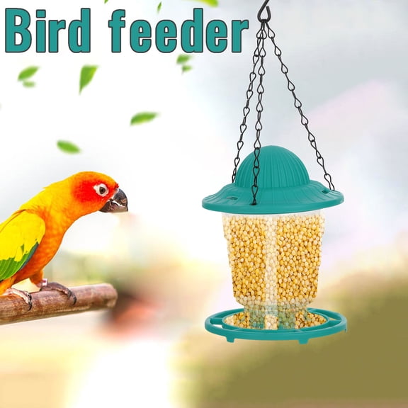 Bird Feeder Hanging Garden Yard Outside Decoration Bird Food