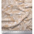 thumbnail image 1 of Soimoi Modal Satin Fabric Cloud Nature Print Fabric by the Yard 42 Inch Wide, 1 of 5