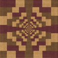 thumbnail image 1 of Ahgly Company Machine Washable Indoor Square Transitional Orange Area Rugs, 8' Square, 1 of 7