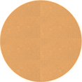 thumbnail image 1 of Ahgly Tapis Rond Lavable en Machine Intérieur Transitionnel Orange Néon, 5 Pieds Rond, 1 of 7