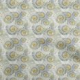 thumbnail image 1 of oneOone Georgette Viscose Dark Mustard Fabric Ocean Craft Projects Decor Fabric Printed By The Yard 42 Inch Wide, 1 of 4