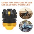 thumbnail image 3 of 2Pcs Golden Motorcycle Frame Slider Motorbike Frame Accessory Aluminum Alloy 7.40X5.50X5.50CM, 3 of 8
