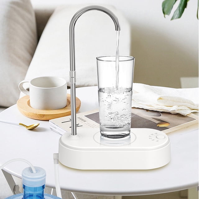 EASTIN Tray Charging Pure Water Cooler Automatic Touchless Water Dispenser Electric Bottleless Countertop Drinking Machine with Hot Cold and Room Temperature Options Essentials Savings De