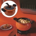 thumbnail image 4 of <p>Non Stick Micro Pressure Cooker, Multi Functional Micro Pressure Cooker Iron Durable  For Cooking</p>, 4 of 7