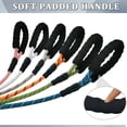 thumbnail image 3 of GHSDFBB Heavy Duty Rope Dog Leash 1/2"x6FT Nylon Pet Training Leash Soft Padded Handle Thick Lead Leash for Large Medium Dogs, 3 of 7