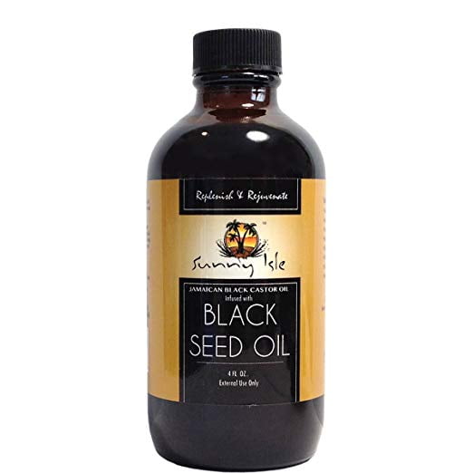 Sunny Isle Black Seed Oil with Jamaican Black Castor Oil 4 fl oz