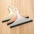 thumbnail image 3 of Youkk Brosse de Nettoyage Raclette de Fenêtre Outil de Nettoyage Finition Soignée Format Compact ABS Gain de Place Récurant pour Mur Fournitures pour la Maison Rose 1 Ensemble, 3 of 6