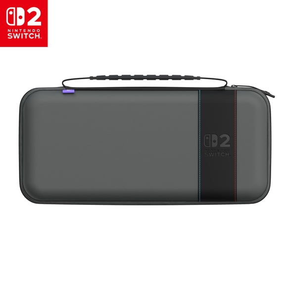 Turtle Beach PlayTrek Travel Case (Charcoal Black) - Nintendo Switch 2, Nintendo Switch, Nintendo Switch - OLED Model - Storage, Protection, Case, Game Card Case, Hard Shell Case
