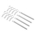 thumbnail image 4 of RC Body Post, Aluminum Alloy Easy Installation RC Car ShellColumn Replace Accessories With R Pins For Remote Control Car Silver, 4 of 8