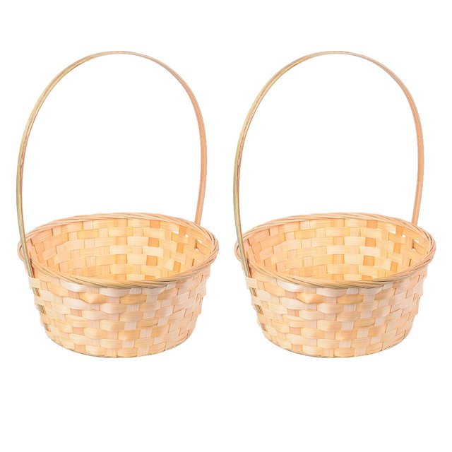 SHISUYAN 2 Pcs Paniers de Fleurs Créatifs Paniers de Rangement Portables