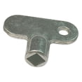 thumbnail image 3 of Clé de valve d'Échappement de Radiateur Carrée 55mm Accessoires de Radiateur Matériau en Alliage de zinc, 3 of 9
