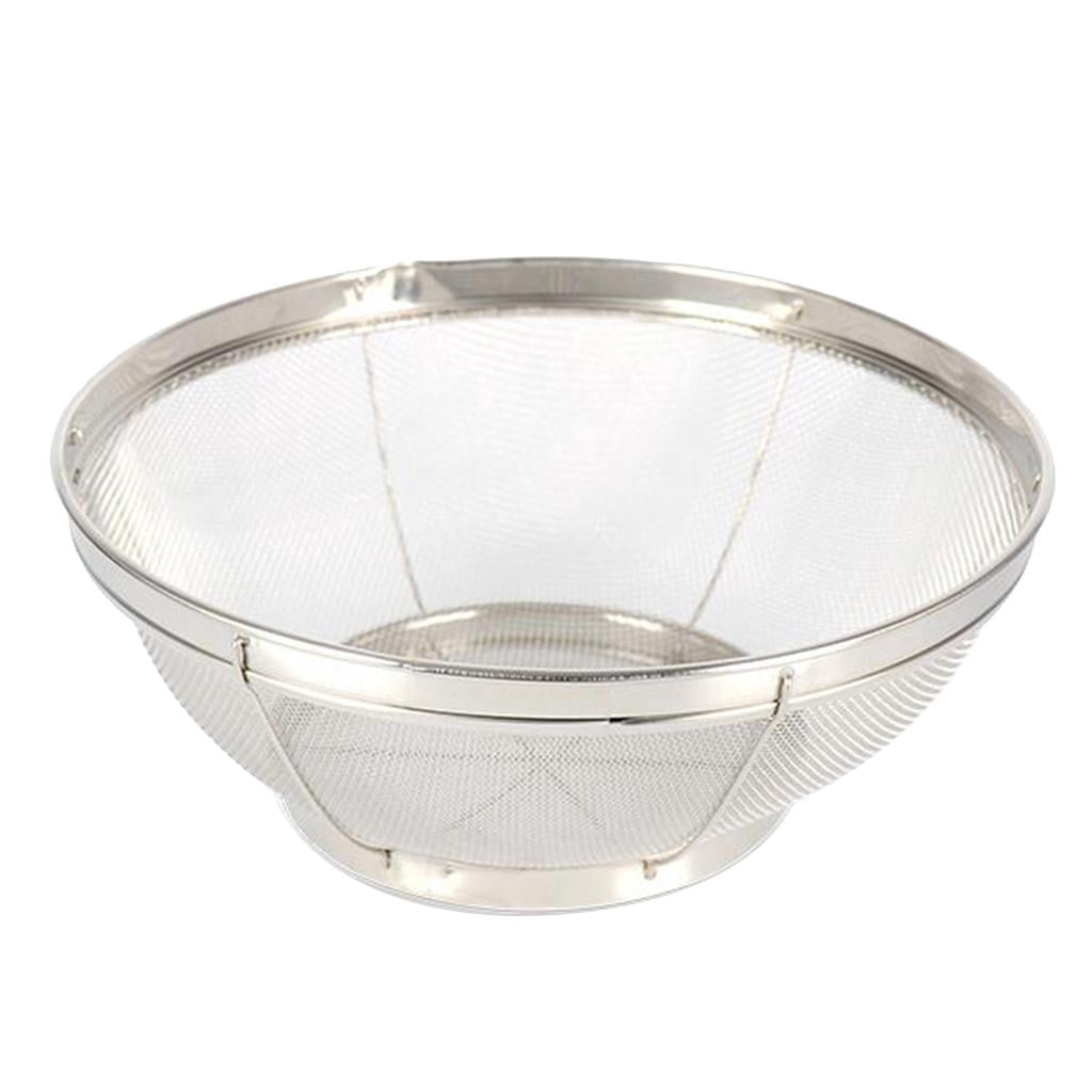 DOLITY Panier Maille Fine Fruits Légumes Riz Égouttoir Passoire 21.5x9.5cm
