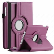 Supershield Case Samsung Galaxy Tab S9 Case 360 Rotating Smart Leather Stand Cover - Purple