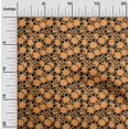 thumbnail image 1 of oneOone Cotton Poplin Twill Mustard Yellow Fabric Skull Sewing Material Print Fabric By The Yard 56 Inch Wide, 1 of 4