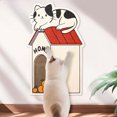 thumbnail image 2 of Wall Mounted Cat Scratcher Pad for Indoor Use Wall Floor Mount Scratch Mat Furniture Protector, 2 of 3