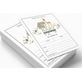 thumbnail image 2 of Inkdotpot 30 Cartes d'Invitation Style à Remplir pour Shower de Bébé Animaux de la Jungle Neutres selon le Genre Invitations Vierges, 2 of 7