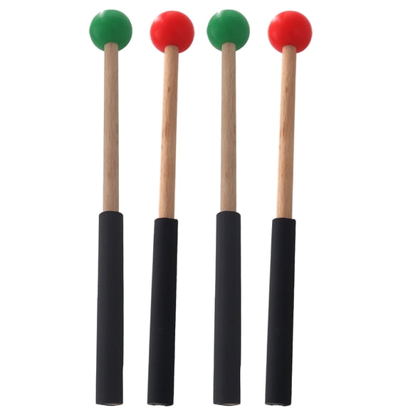 Miangastore Percussion Instrument Accessory Green 2 Pairs 8.7x1 In