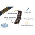 thumbnail image 2 of WE Games Folding Mancala - Solid Wood Board & Glass Stones, 2 of 10