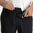 thumbnail image 4 of Haggar Men's Smart Wash Repreve Suit Separate Pant Slim Fit, Black, 34x32, 4 of 8