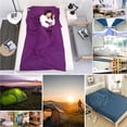 thumbnail image 1 of stanreset Portable Sleeping Sheet Polyester Fiber Sleeping Bag with Storage Bag for Travel Hotel No.3, 1 of 6