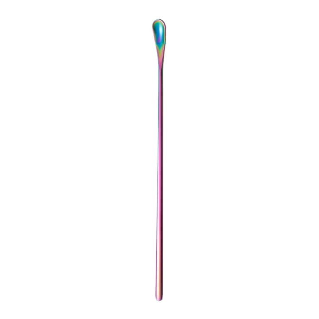 Gkeoshab Tableware Stir Sticks Scoop Stainless Stirring Spoons For Coffee Cocktail Mixing Spoon With Long Handle Multifunctional Stir Sticks For Coffee Wine Drinks Tea Oil Home & Garden