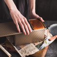 thumbnail image 4 of Gourmet Baker's Secret: Pullman Loaf Pan, Carbon Steel Loaf Pan With Lid, For Uniform Heating And Easy Release, 4 of 8
