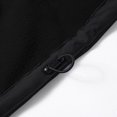 thumbnail image 4 of Mceream Raincoats for Men Casual Solid Color Windbreaker Drawstring Jackets Fashion Functional Pockets Coats Climb Travel Plus Size Outwear Chaqueta TéRmica Para Hombre Black XL, 4 of 8