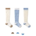thumbnail image 1 of TZEWGL Three Pairs Multi Pack Set Infant Knee Length Socks Floor Socks Summer Socks Cartoon Print Thin Breathable Autumn Cartoon Fashion Socks size 12M, 1 of 1