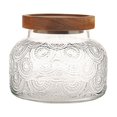 thumbnail image 1 of LAILLSH Vintage Glass Jar With Lid, Glass Storage Containers, Airtight Kitchen Storage Containers For Sugar, Coffee, Tea, Spice, Flour, Candy Cookie, Pasta, Cereal, Cute Decorative Jars - 2025 New🔥, 1 of 9