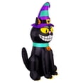 thumbnail image 3 of Chat noir mystique gonflable - 1,80 m, 3 of 11