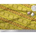 thumbnail image 2 of Soimoi Moss Georgette Fabric Geometric African Print Sewing Fabric Yard 42 Inch Wide, 2 of 3