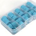 thumbnail image 4 of weekgood 30pcs/set Air Conditioner Cover Kit Car A/C High Low Side Dust Caps blue S 1Set, 4 of 6