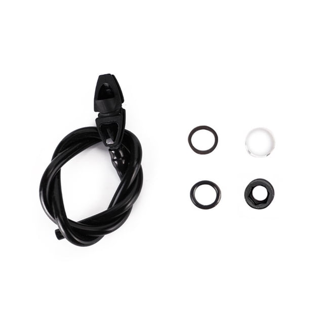 MYG Archery Tube Peep Sight Hole Silicone Rubber Tubing Compound Bow with clarifier